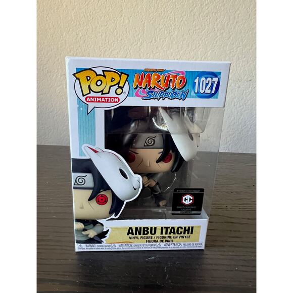 EXCLUSIVE Anbu Itachi Funko Pop #1027 Naruto Shippuden Anime Manga Animation TV - Picture 1 of 6